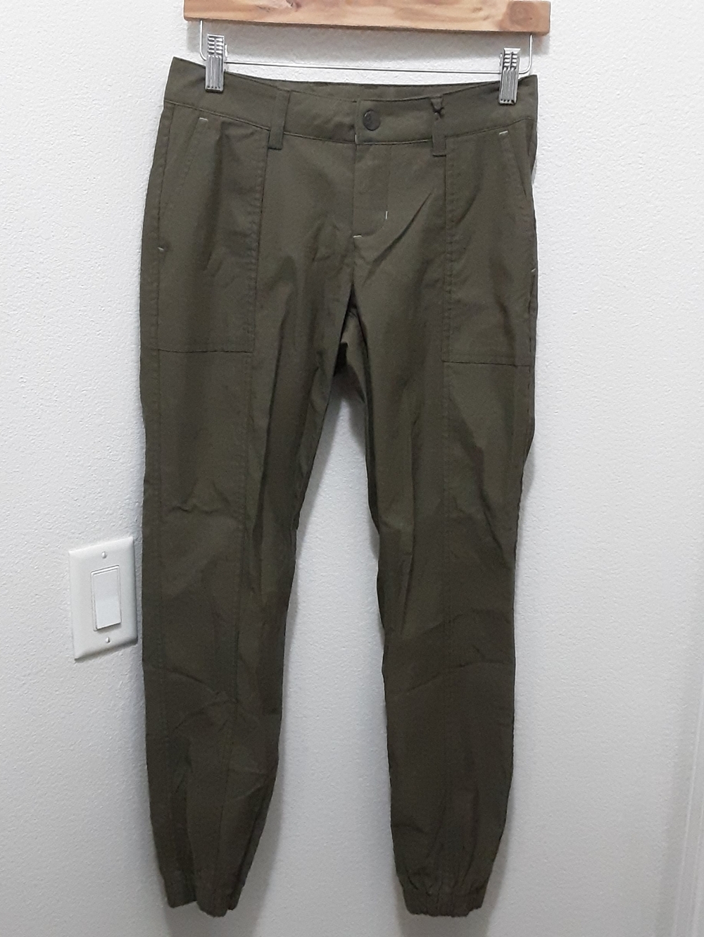 Stio Coburn Jogger Technical Outdoor Pant Tetonic Twill Olive Green